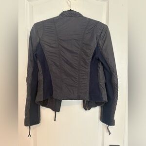 Free People Women's Moto Black Jacket